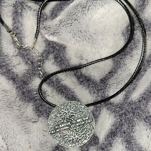 Silver Tree Pendant Necklace